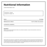 Lamberts Biome Balance Youth — nutrition information panel, generated from the pack