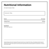 KIKI Health Himalayan Shilajit — nutrition information panel, generated from the pack