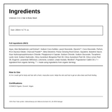 Urtekram Organic Men's Hair & Body Wash — ingredients (INCI) panel, generated from the pack