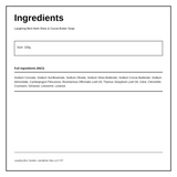 Laughing Bird Herb Soap with Shea and Cocoa Butter — ingredients (INCI) panel, generated from the pack