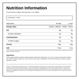 Osavi Advanced Collagen Hydrolyzed Type I & III — nutrition information panel, generated from the pack