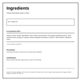 Friendly Soap Orange - Soap On A Rope — ingredients (INCI) panel, generated from the pack