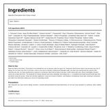 Naturtint Hair Colour Cream 7N Hazelnut Blonde — ingredients (INCI) panel, generated from the pack