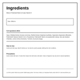Mistrys Neem Oil  soap with Vitamin E — ingredients (INCI) panel, generated from the pack