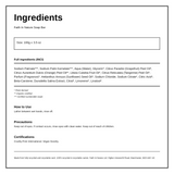 Faith in Nature Grapefruit Soap — ingredients (INCI) panel, generated from the pack