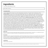 Tints of Nature 2N Natural Darkest Brown — ingredients (INCI) panel, generated from the pack