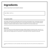 MooGoo Natural Flake Free Anti-Dandruff Conditioner — ingredients (INCI) panel, generated from the pack