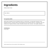 Weleda Pomegranate Creamy Body Wash — ingredients (INCI) panel, generated from the pack