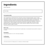 Splat Biomed Superwhite Coconut Whitening Toothpaste — ingredients (INCI) panel, generated from the pack