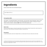 MooGoo Natural  Flake Free Anti-Dandruff Shampoo — ingredients (INCI) panel, generated from the pack