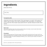 BioKap Blond Root Touch Up Spray — ingredients (INCI) panel, generated from the pack