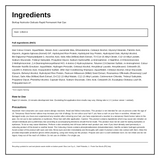 BioKap Natural Light Blond 8.03 Rapid Permanent Hair Dye — ingredients (INCI) panel, generated from the pack