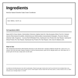 MooGoo Natural Sensitive Scalp Cream Conditioner — ingredients (INCI) panel, generated from the pack