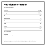 Furu Raspberry — nutrition information panel, generated from the pack
