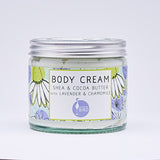 Laughing Bird Shea & Cocoa Butter Body Cream with Lavender & Chamomile 250ml