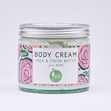 Laughing Bird Shea & Cocoa Butter Body Cream with Rose 250ml