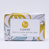 Laughing Bird Flower Shea & Cocoa Butter Soap 150g