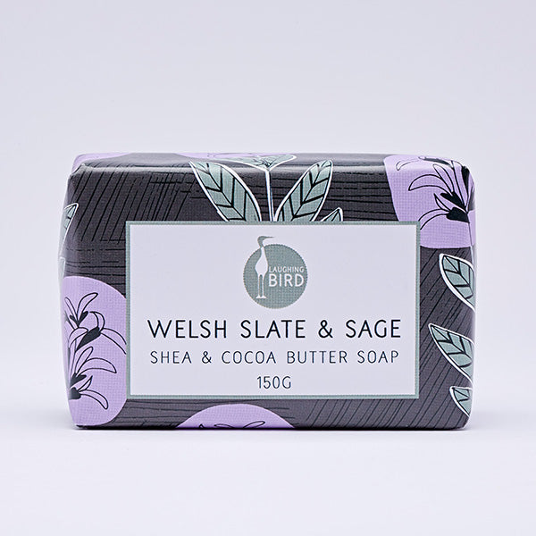 Laughing Bird Soap Welsh Slate & Sage
