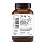 Viridian Quercetin B5 Plus Complex by Viridian Natural Remedies — back view showing ingredients and product details, studio product photo on white background
