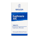 Weleda Euphrasia 30C - 125 tabs by Weleda Natural Remedies — front view showing product label and branding, studio product photo on white background