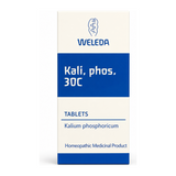 Weleda Kali Phos 30C - 125 tabs by Weleda Natural Remedies — front view showing product label and branding, studio product photo on white background