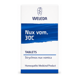 Weleda Nux Vom 30C - 125 tabs by Weleda Natural Remedies — front view showing product label and branding, studio product photo on white background