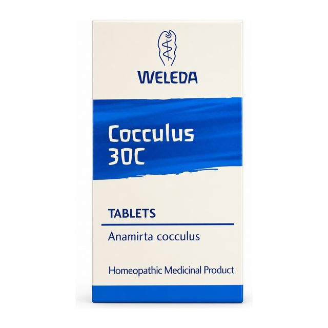 WELEDA Weleda 30 Pot. Cocculus by Weleda Vitamin & Mineral Supplements — front view showing product label and branding, studio product photo on white background