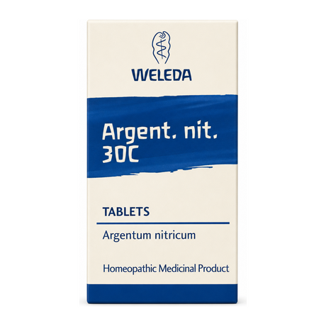 Weleda Argent Nit 30C - 125 tabs by Weleda Personal Care — front view showing product label and branding, studio product photo on white background