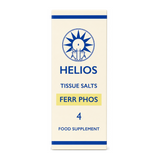 Helios Tissue Salt No. 4 Ferr Phos by Helios Natural Remedies — front view showing product label and branding, studio product photo on white background