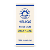 Helios Tissue Salts No 1 Calc Fluor by Helios Natural Remedies — front view showing product label and branding, studio product photo on white background