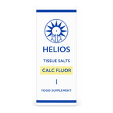 Helios Tissue Salts No 1 Calc Fluor by Helios Natural Remedies — front view showing product label and branding, studio product photo on white background