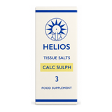 Helios Tissue Salts Calc Sulph, No. 3 - Blood Cleanser by Helios Natural Remedies — front view showing product label and branding, studio product photo on white background