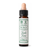 Dr Bach Rock Rose Bach Flower Remedy by Ainsworths Vitamin & Mineral Supplements — front view showing product label and branding, studio product photo on white background
