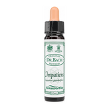 Dr Bach Impatiens Bach Flower Remedy by Ainsworths Natural Remedies — front view showing product label and branding, studio product photo on white background