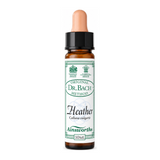 Dr. Bach Heather Bach Flower Remedy by Ainsworths Natural Remedies — front view showing product label and branding, studio product photo on white background
