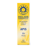 Helios APIS 30c by Helios Homoeopathy Natural Remedies — front view showing product label and branding, studio product photo on white background