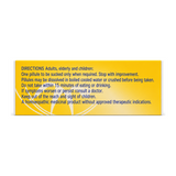 Helios HYPERICUM 30c by Helios Homoeopathy Natural Remedies — cooking instructions side panel, studio product photo on white background