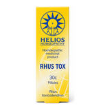 Helios RHUS TOX 30c by Helios Natural Remedies — front view showing product label and branding, studio product photo on white background