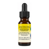Mistry Thuja Tincture by The House of Mistry Natural Remedies — back view showing ingredients and product details, studio product photo on white background