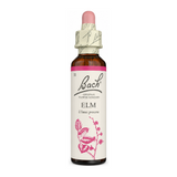 Bach Original Flower Remedies Elm by Bach Natural Remedies — front view showing product label and branding, studio product photo on white background