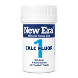 New Era No.1 Calc Fluor 240 tabs by New Era Natural Remedies — front view showing product label and branding, studio product photo on white background
