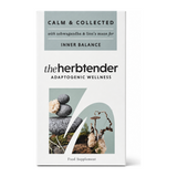 The Herbtender Calm & Collected - Inner Balance by The Herbtender Natural Remedies — front view showing product label and branding, studio product photo on white background