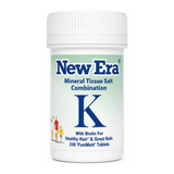 New Era Combination K - Healthy hair & great nails. by New Era Natural Remedies — front view showing product label and branding, studio product photo on white background