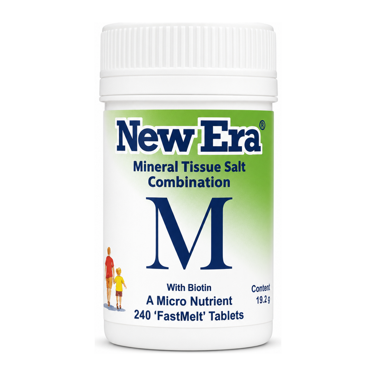 New Era Combination M - 240 tablets by New Era Natural Remedies — front view showing product label and branding, studio product photo on white background