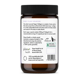 QSilica Vegan Collagen 60 vcaps by Qsilica — back view showing ingredients and product details, studio product photo on white background