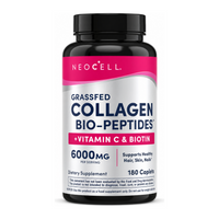 Neocell Super Collagen + Vitamin C & Biotin  180 tabs by NeoCell — front view showing product label and branding, studio product photo on white background