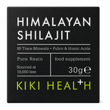 KIKI Health Himalayan Shilajit by KIKI Health Natural Remedies — front view showing product label and branding, studio product photo on white background
