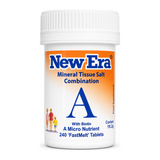 New Era Combination A - 240 tablets by New Era Natural Remedies — front view showing product label and branding, studio product photo on white background