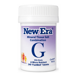 New Era Combination G - 240 tabs by New Era Natural Remedies — front view showing product label and branding, studio product photo on white background