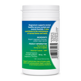 Mag365 Pure Magnesium Threonate by ITL Health Personal Care — back view showing ingredients and product details, studio product photo on white background